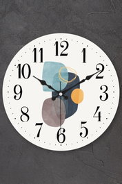 Wallity Myk1383-08 Reloj de pared decorativo Multicolor